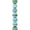 12 Pack: Aqua Mix Round Glass Beads, 12mm by Bead Landing™